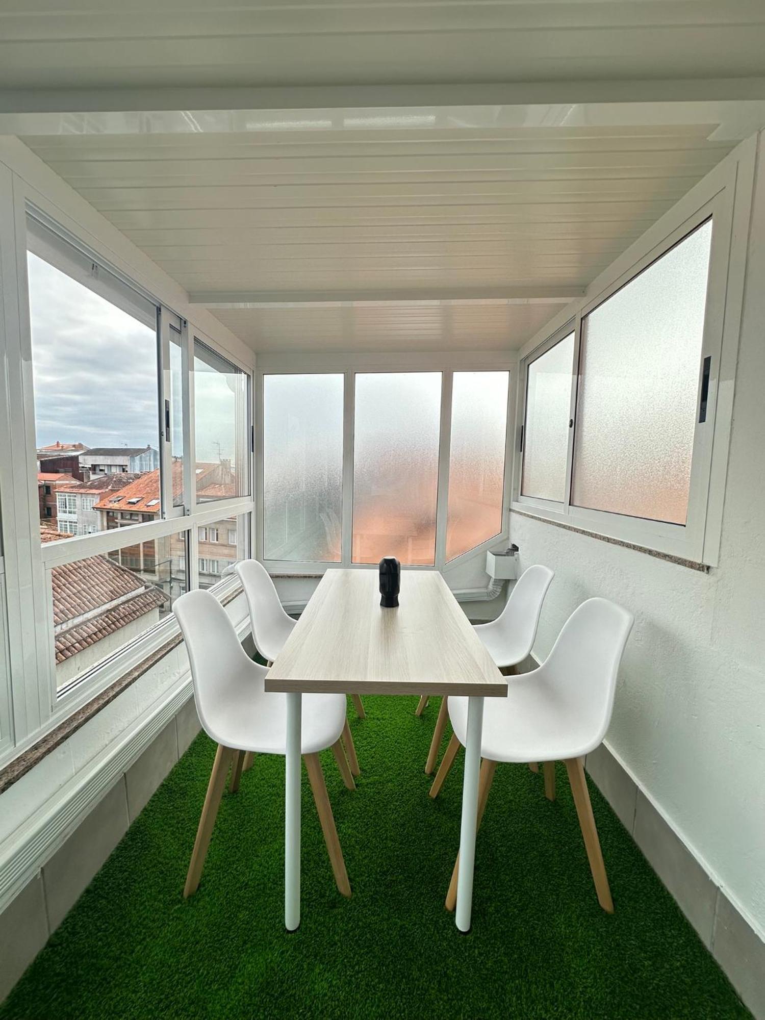Ferienwohnung Atico En El Centro De Cambados Exterior foto